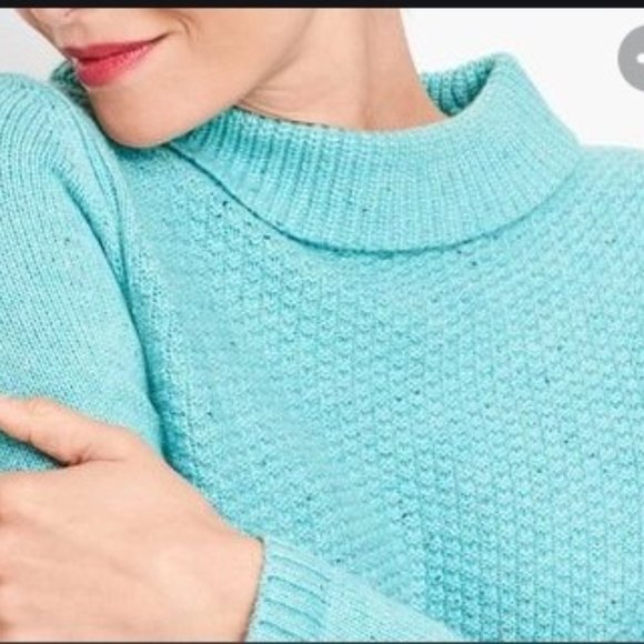 DONATED to WNC Helene Recovery Talbots 2X textured Sabrina Donegal Sweater - Picture 9 of 10